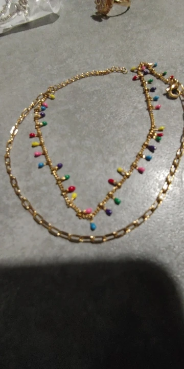 Enchanting blue hues Evil Eye Bead Bracelet for women's charm photo review