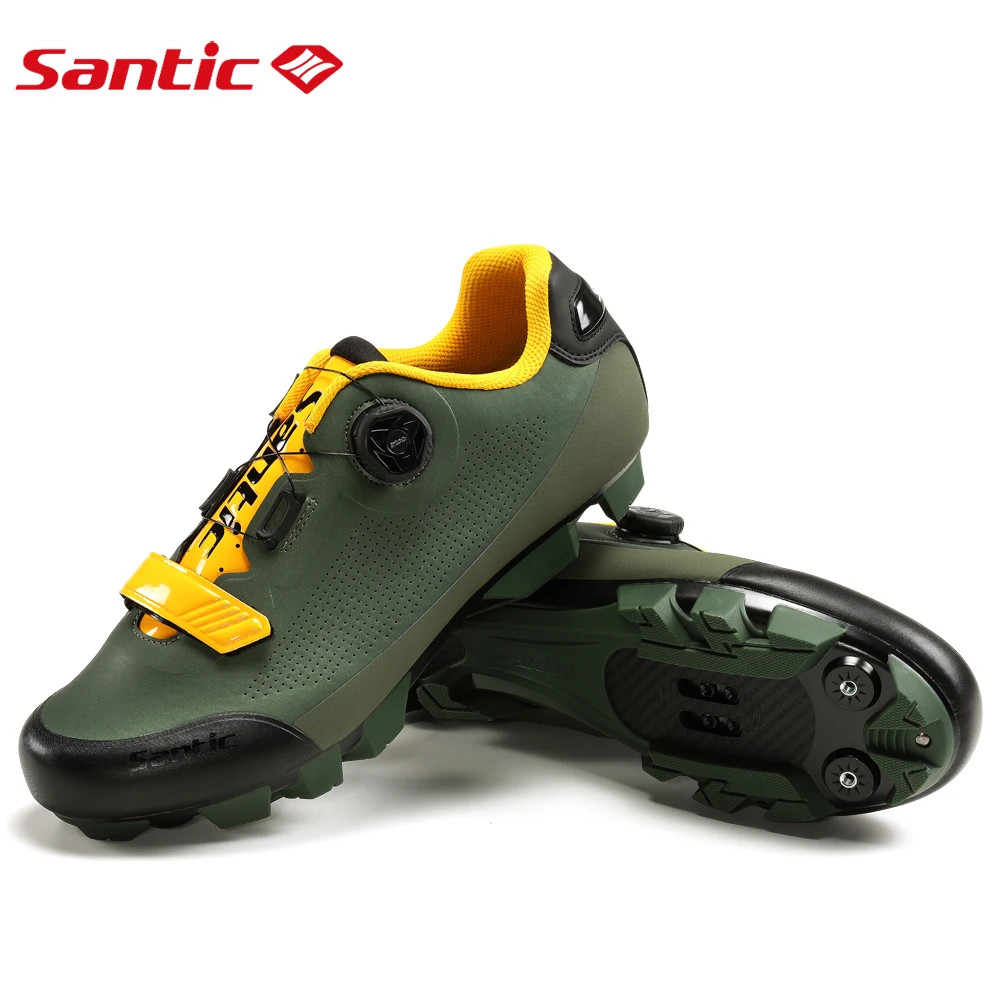 Santic Cycling Road Lock Shoes Outdoor Riding Sports Mountain Bike With
