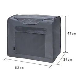 Portable Waterproof Generator Shelter Canopy - Multi - Use, Easy Setup, Oxford Cloth (B Gray)