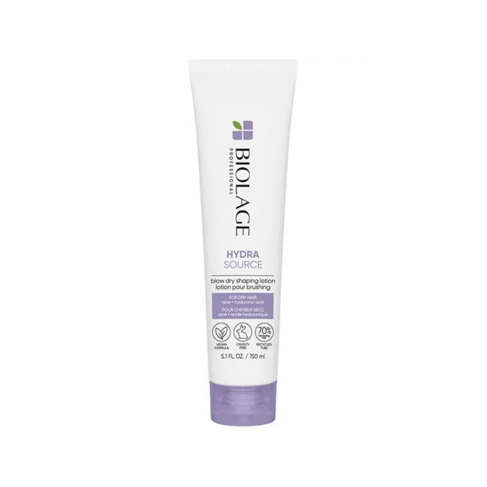 Лосьон-термозащита Matrix Biolage Hydra Source Blow Dry текстурирующий для сушки волос феном, 150 мл