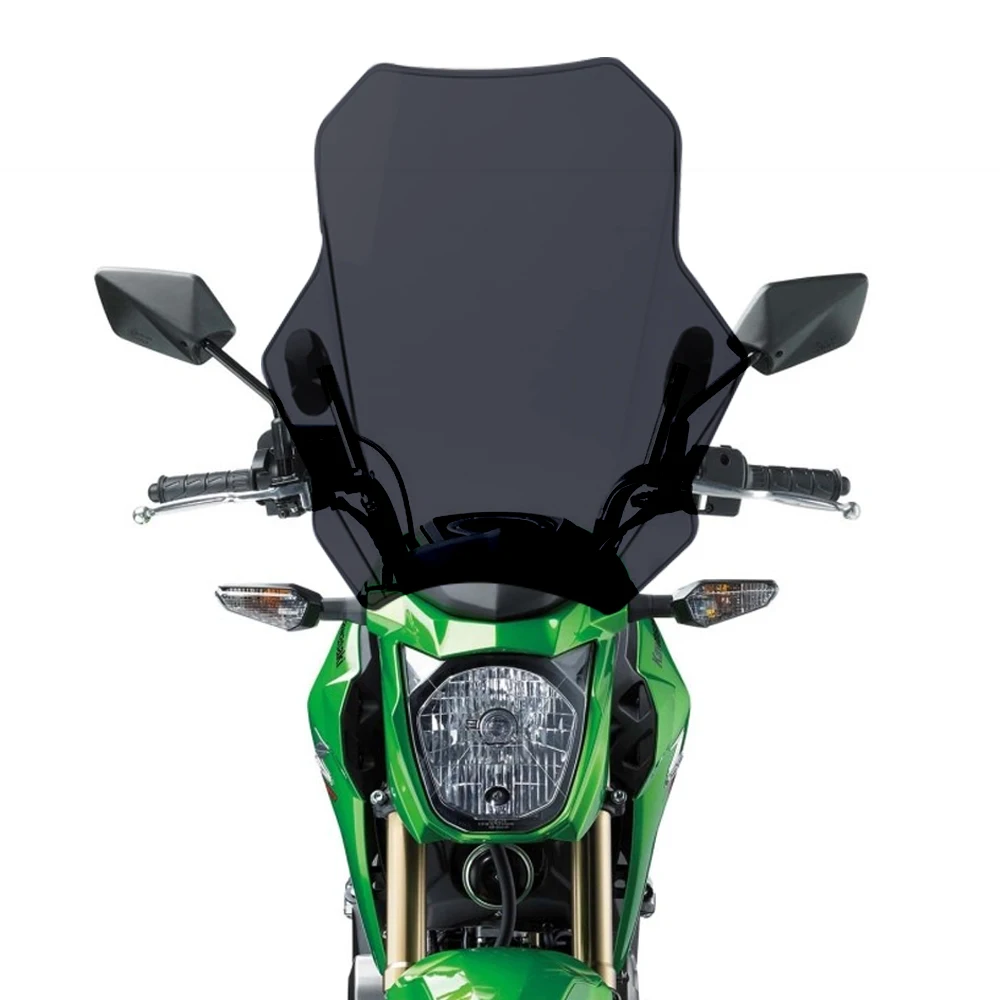 

Z 125 Z125Pro Motorcycle High quality ABS plastic Adjustable Windshield Bat For Kawasaki Z125 Pro 22mm 25mm 28mm