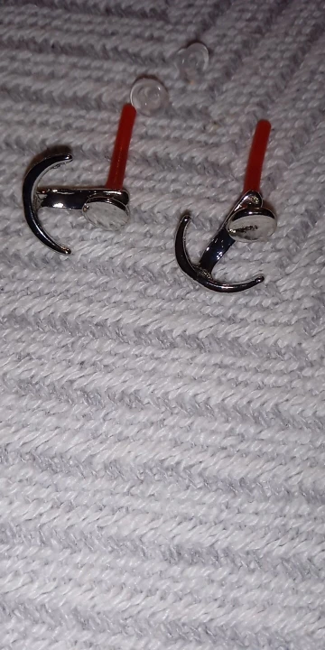 Geometric Round Moon Earrings – Précieux