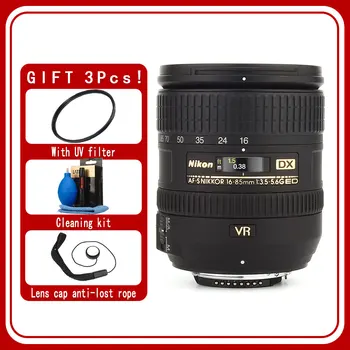 Nikon AF-S DX NIKKOR 16-85mm f/3.5-5.6G ED 진동 감소 줌 렌즈 (자동 초점 포함) Nikon DSLR 카메라 용