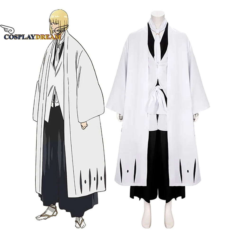 

Bleach Thousand Year Blood War Cosplay Arc Hirako Shinji Costume Uniform Captain Hirako Shinji Men's Kimono Outfit Full Set