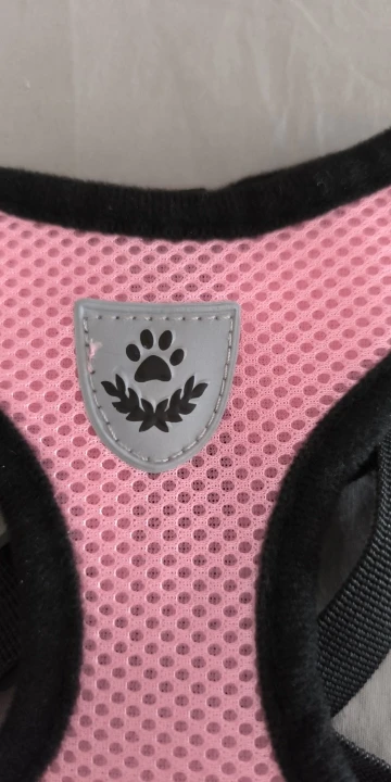 Summer Cat Dog Harness Lead Leash Adjustable Vest Polyester Mesh photo review