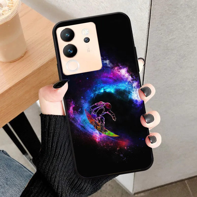 Sleek Black Soft Silicone TPU Protective Phone Case