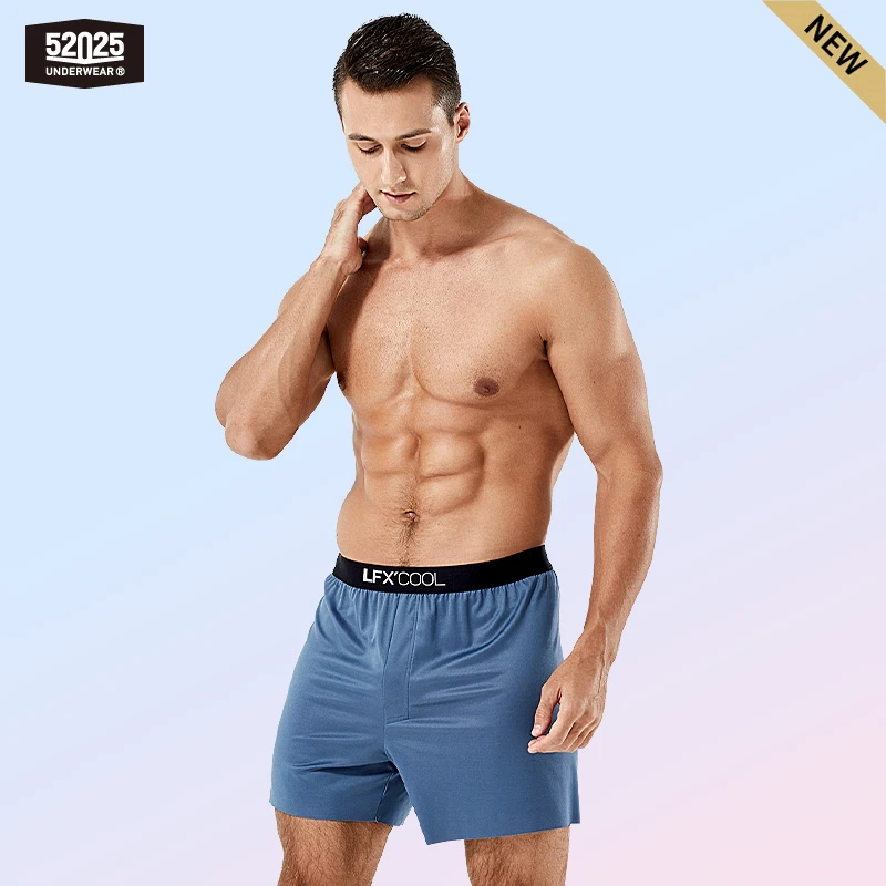 52025 Pantaloncini Boxer Morbidi Bicolore Comfort Quotidiano Boxer Da Uomo Intimo Premium Fine Modal Liscio Ultra-Morbido Traspirante Confortevole
