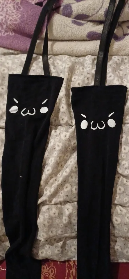 Kaomoji Suspender Stockings photo review
