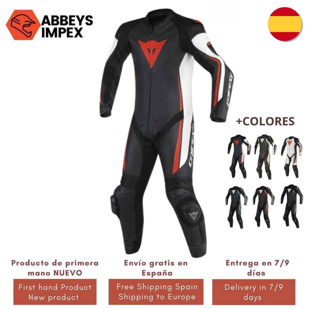 Traje de cuero de carreras para Moto GP, una pieza, Moto motocicleta Traje de piel