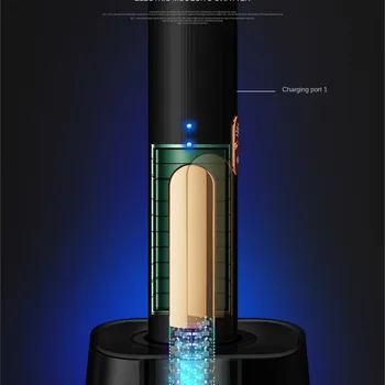 USB 충전식 전기 플라이 재퍼 스와터 유혹 트랩 램프, 모기 퇴치, 수면 보호, 2 in 1, 3000V 상품 이미지