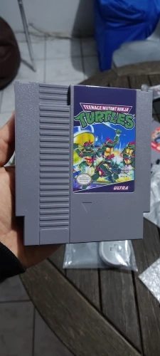 Turtles Series Games The Arcade Game or Tournament Fighter - 72 pins 8bit game cartridge photo review