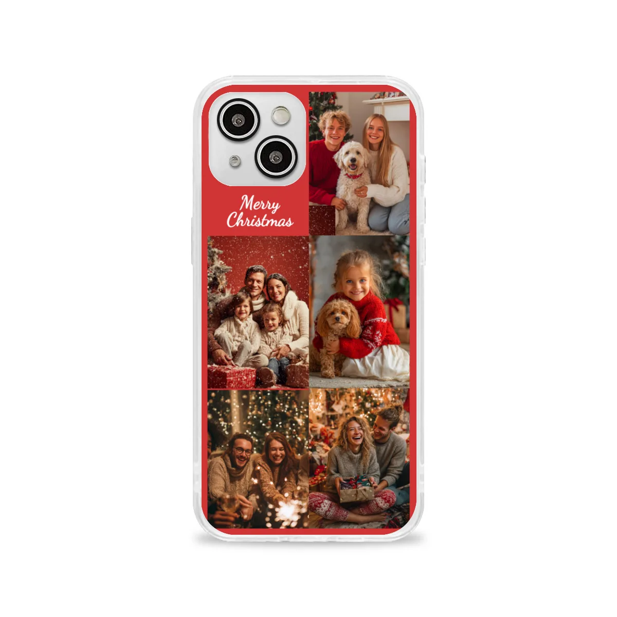 Personalized Transparent Photo Phone Case - Customizable Gift