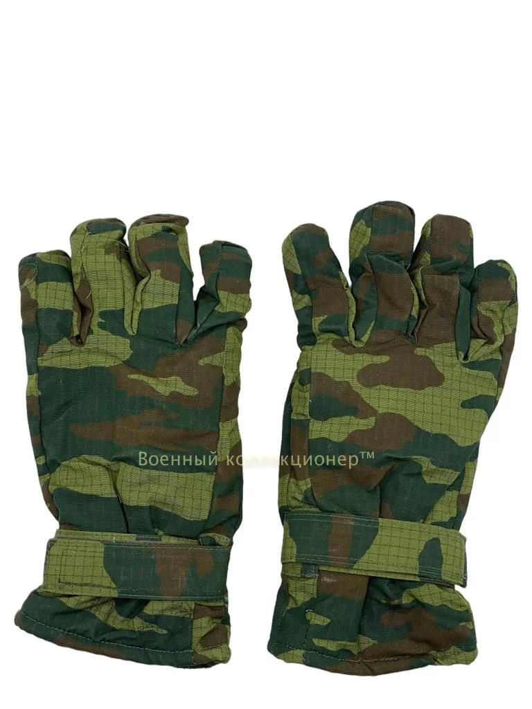 Gants d'hiver Flora Camo militaire russe