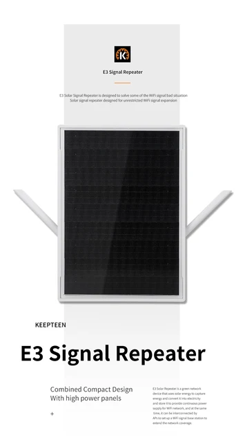 Repetidor Wifi Largo Alcance 100 Metros Repetidor WiFi Solar