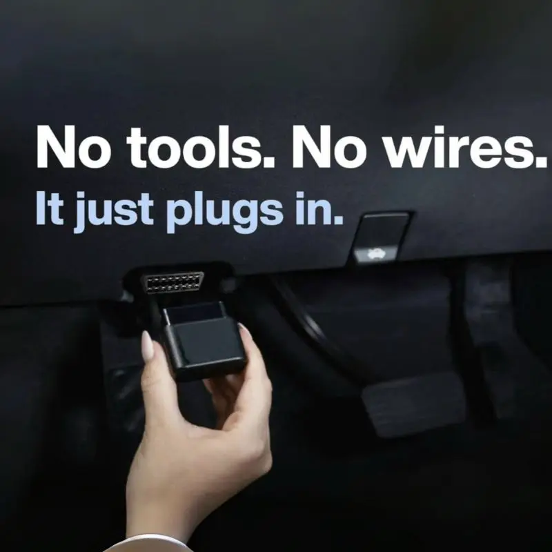 OBD Plug N Play 4G Backup Vehicle Anti-LossGPS Tracker Device with Free APP Tracking For Cars and Trucks