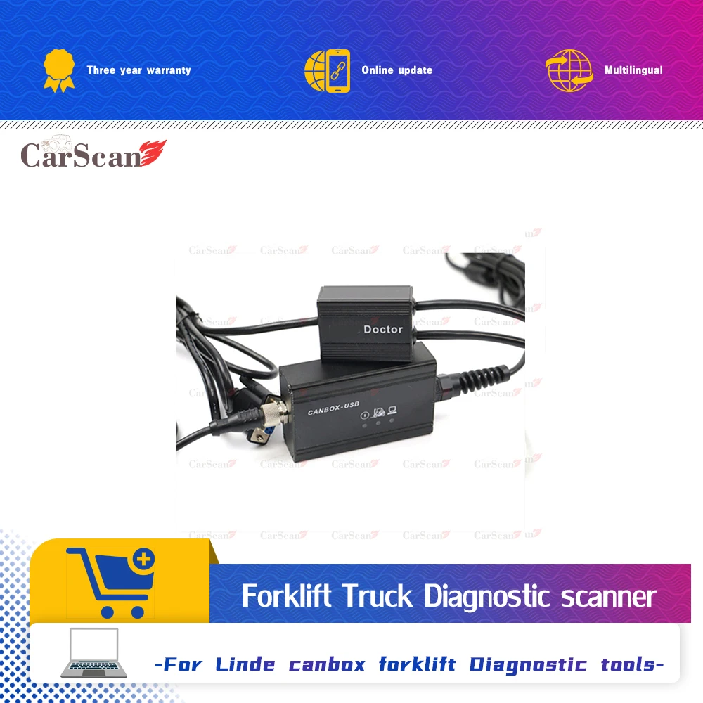 

LINDE LSG Linde Forklift Truck Diagnostic Tool Forklift Linde Canbox Doctor Diagnostic scanner Linde Pathfinder Software