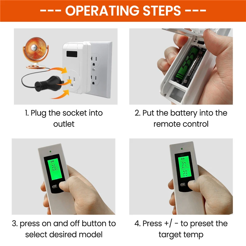 Remote control thermostat, remote temperature monitor with cell phone