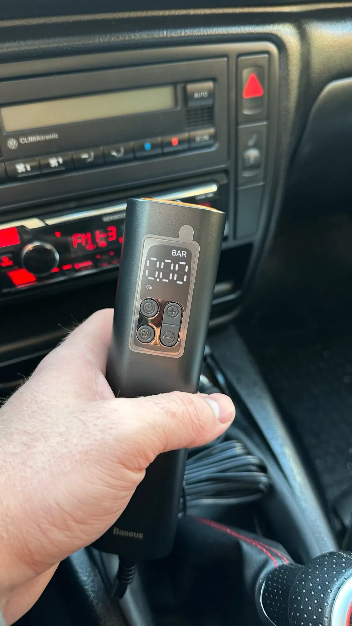 TeslaHubs™ Portable Air Pump customer photo