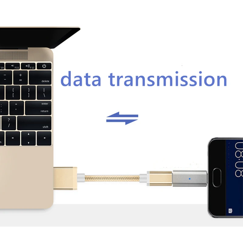 Magnetic Adapter IOS To IOS For IPhone 14 13 12 11 Pro Max 8 7 Plus XR XS Max For Magnetic Charging Date Cable