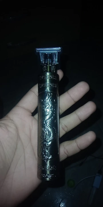 Máquina De Cortar Cabelo Parágrafo Barba Masculina Designer Aleatório Elétrico Profissional photo review