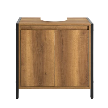 SoBuy BZR63-PF lavabo sotto armadio bagno guardaroba Vanity Sotto armadio mobili bagno vintage BHT CA: 60x60x30 cm 1