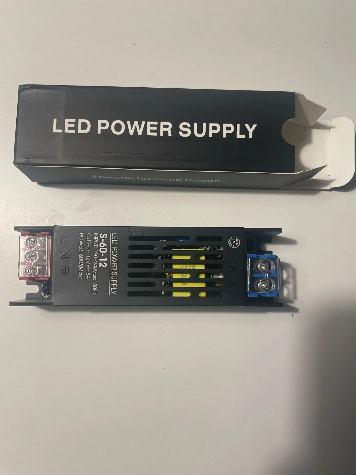 LED Power Supply Lighting Transformers AC190-240V Adapter photo review