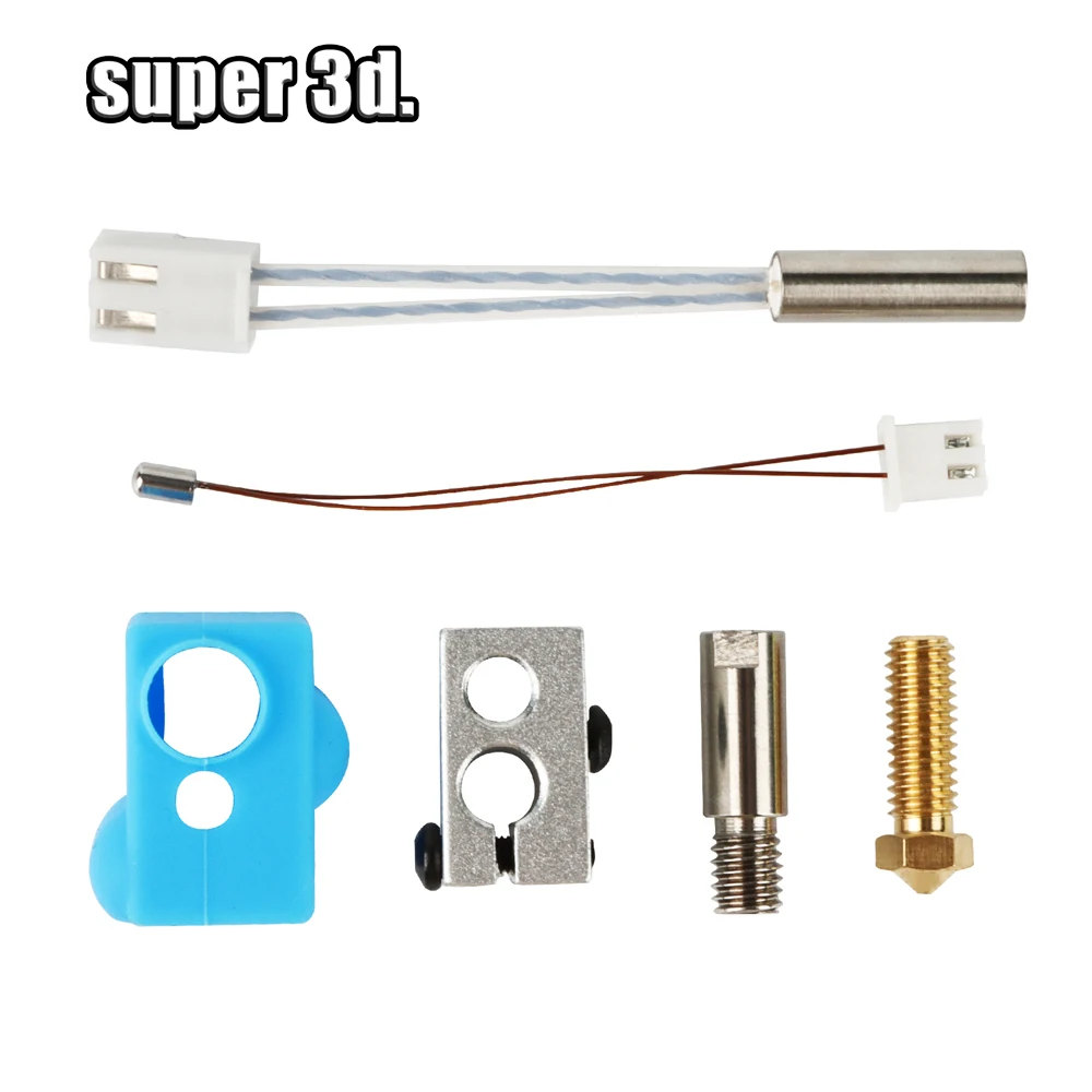 Запчасти для 3D принтера artilery Sidewinder X1X2Genius Kit Hotend NTC100K термистор тепловой трубки тепловой блок горла вулкан сопло (art.: 3920bee35db98) - 3920bee35db98