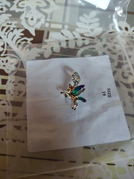 2025 gran oferta dijes cuentas de Plata de Ley 925 mariposa rosa luciérnaga luminosa cuelga brazalete pulsera collar joyería DIY photo review