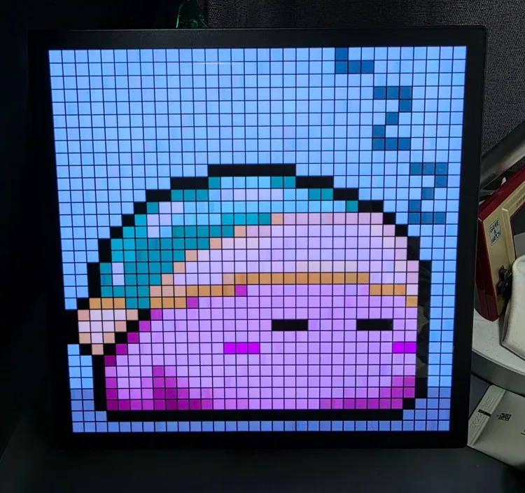 Smart LED Pixel Matrix Display: Bluetooth, 64x64 RGB, DIY photo review