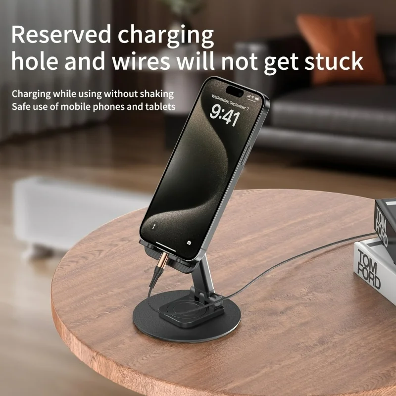 Portable Mobile Phone Holder Stand For IPhone IPad Xiaomi Adjustable Desktop Tablet Holder Universal Table Cell Phone Bracket