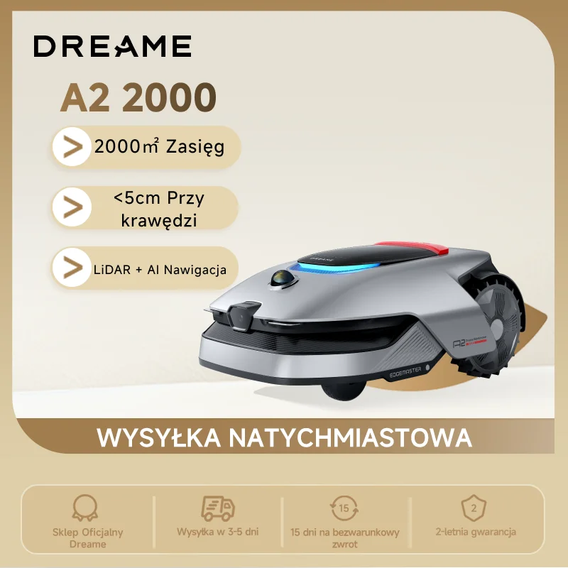 Robot Mowing DREAME A2 2000 z Polski za $1380.77 / ~5212zł