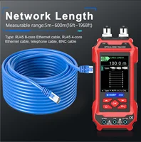 TOOLTOP ET638 Multifunctional Network Cable Tester 60000 Counts Multimeter Optical Power Meter 10W Vistal Fault Locator 4 in 1 2