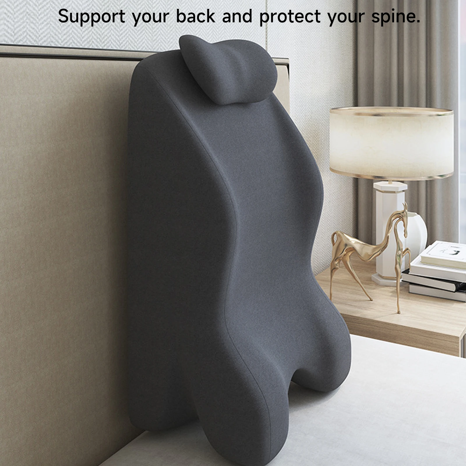 Elevación de piernas con almohada en cuña