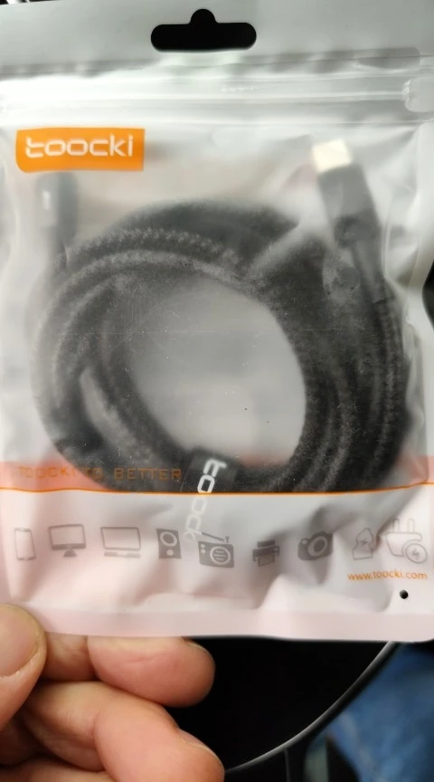 Toocki USB Type C Cable Fast Charging USB C Charger Cord For iPhone 15 14 13 12 11 Huawei P40 P30 Realme Oppo Oneplus Samsung photo review