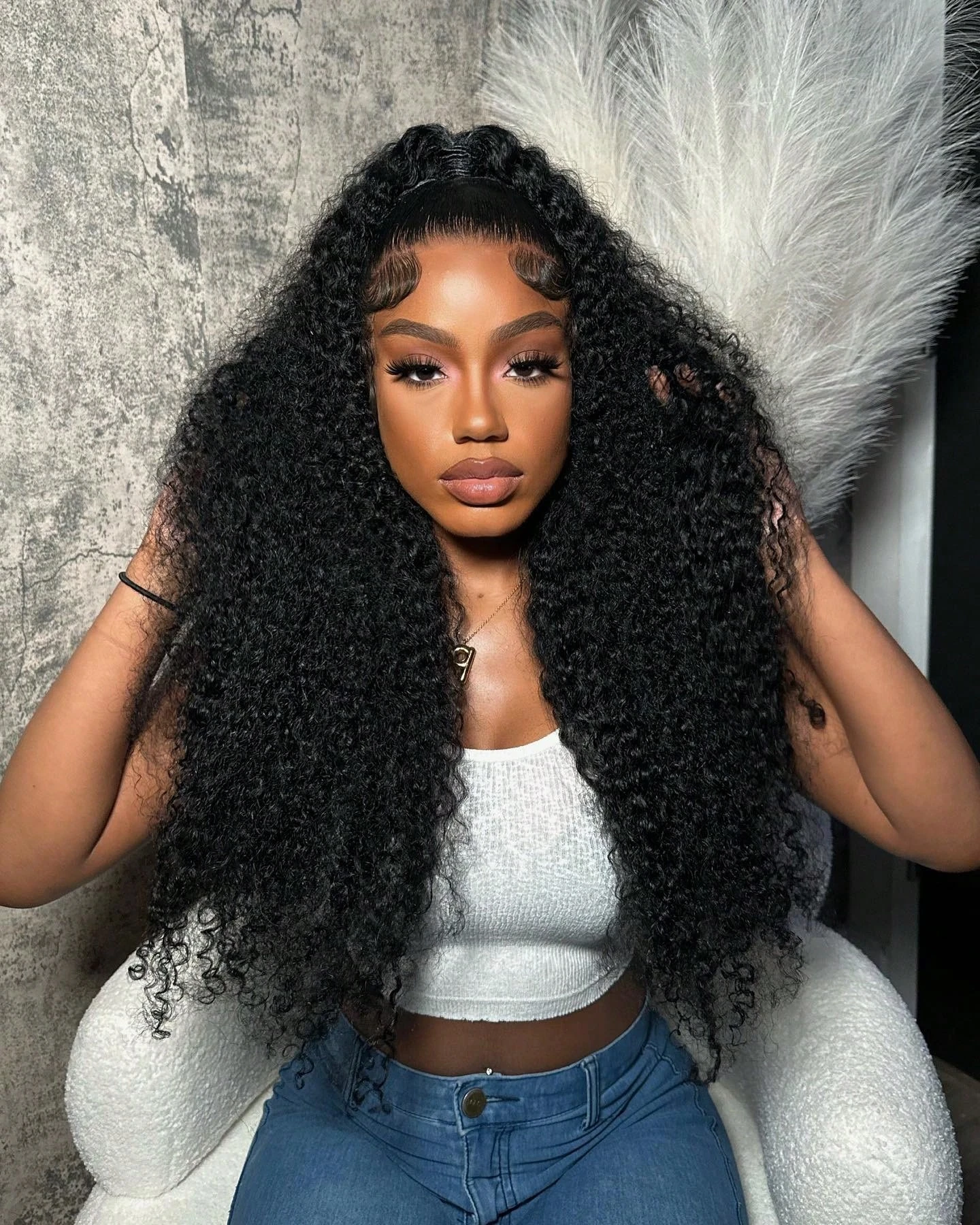 250 Density13x413x6 Kinky Curly wig Lace Front Jerry Curly Wigs Human Hair Brazilian Pre Plucked For Women With Baby Hair 3