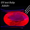 Pretty Ruby Gem Oval Faceted Cut VVS Loose Gemstone UV Test Ruby for Jewelry Making Materials 2