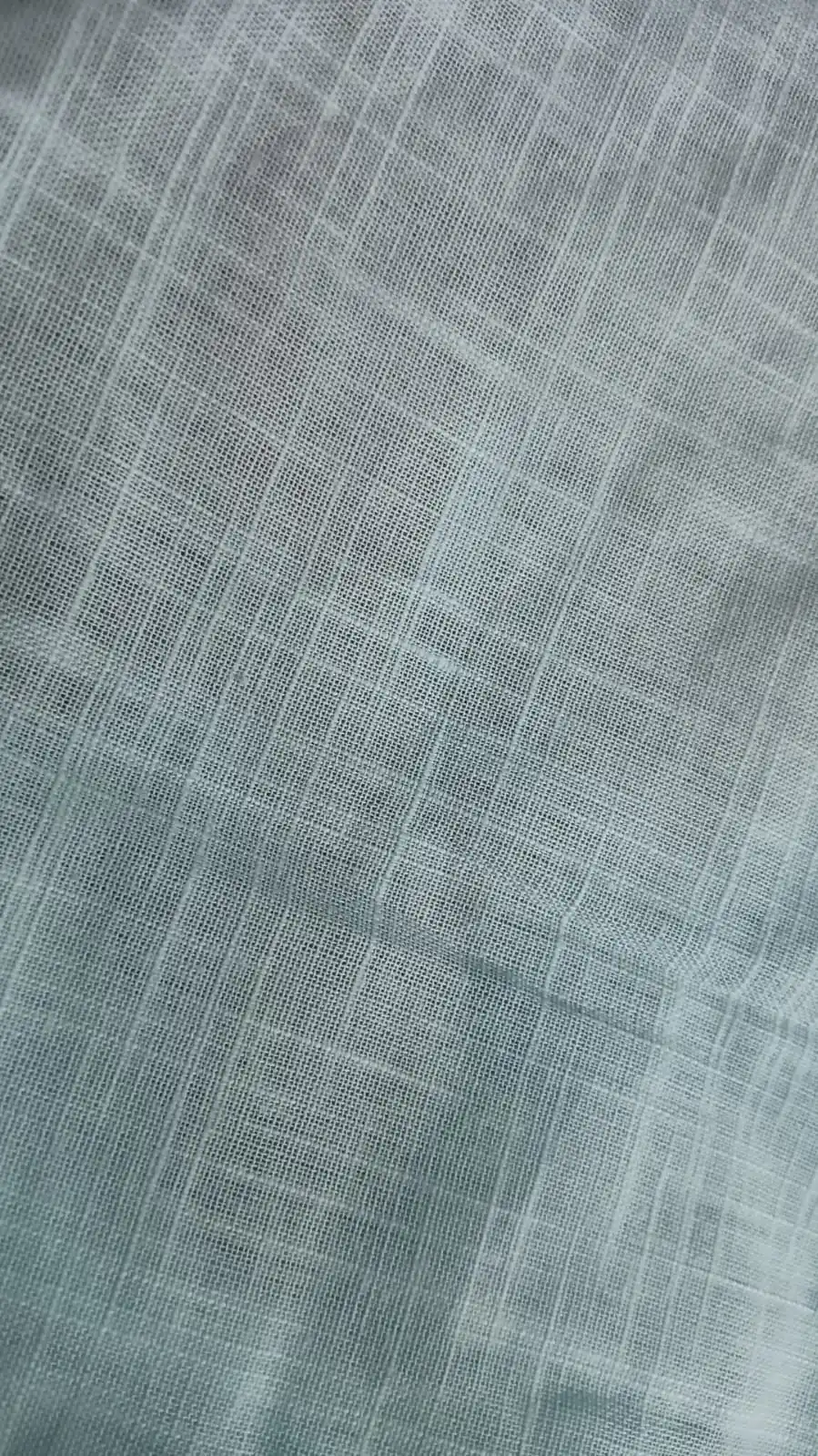 Summer Women's Cotton Linen Shirt Fashion Solid Color Casual Loose Button V-Neck Long Sleeve Top Commuter Wear photo review