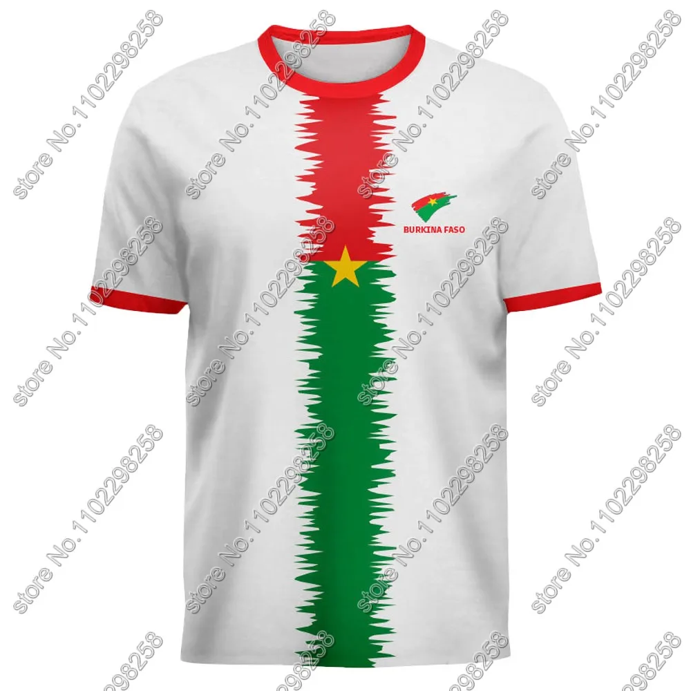 Burkina Faso National Team Jersey Fans T Shirts 3D Print Mens Shorts Running Streetwear Casual Training Suit Sports Shorts Sports Suit