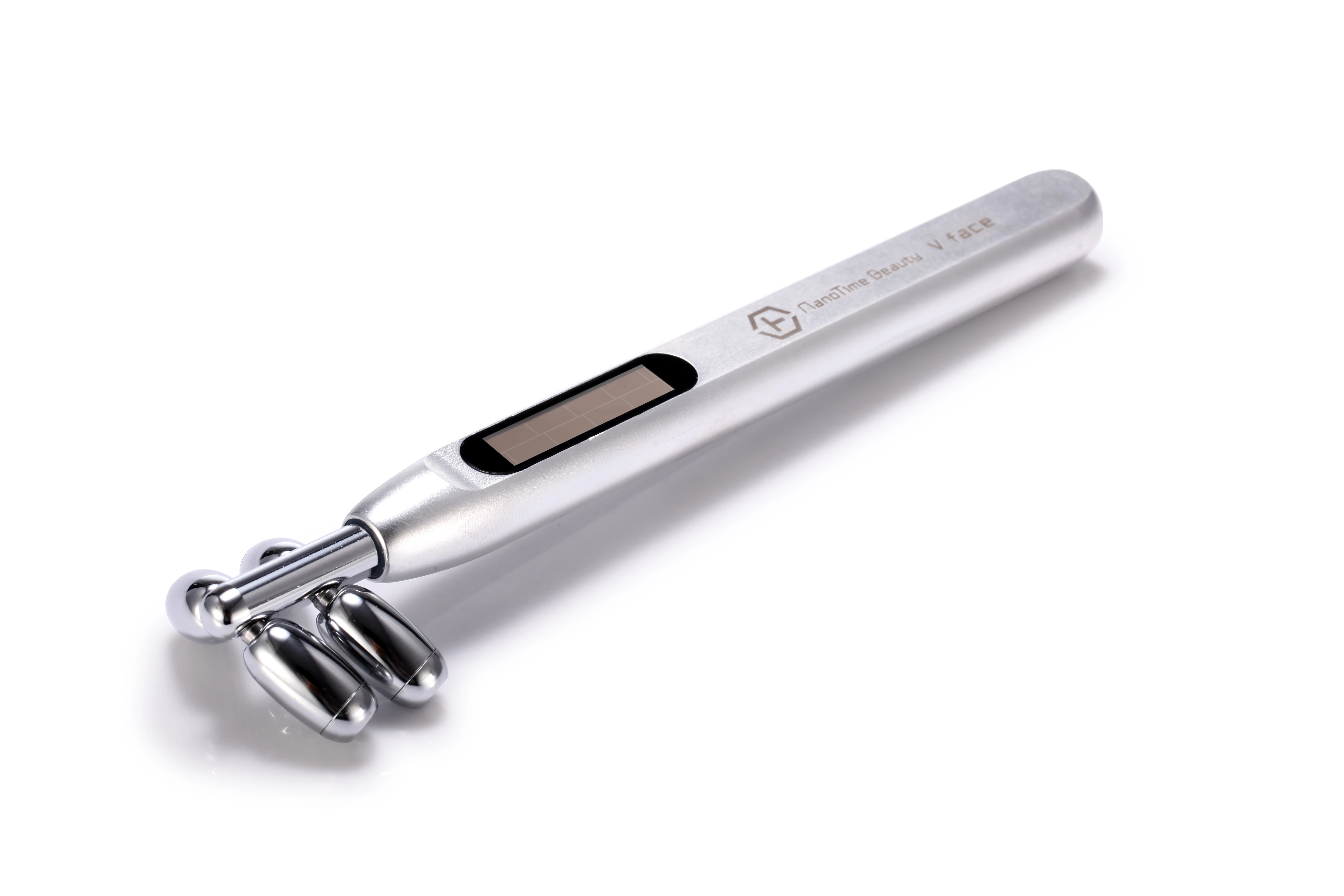 Premium Face Roller Massager with Aluminium Alloy Body Microcurrent Facelift Device