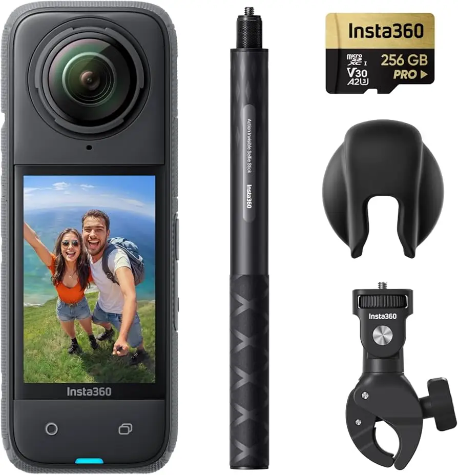 Hot Selling Insta360 X4-8K Waterproof 360 Action Camera, 4K Wide Angle Video, Removable Lens Protectors, 135