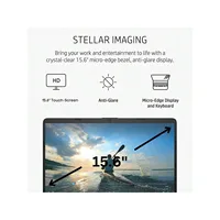 HP 15.6" HD Touchscreen Laptop,Intel Core i3-1215U,32GB RAM,2TB SSD,Windows 11 Home,Silver - Image 3