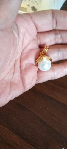 Hand of Fatima Golden Pendant 925 Sterling Silver photo review