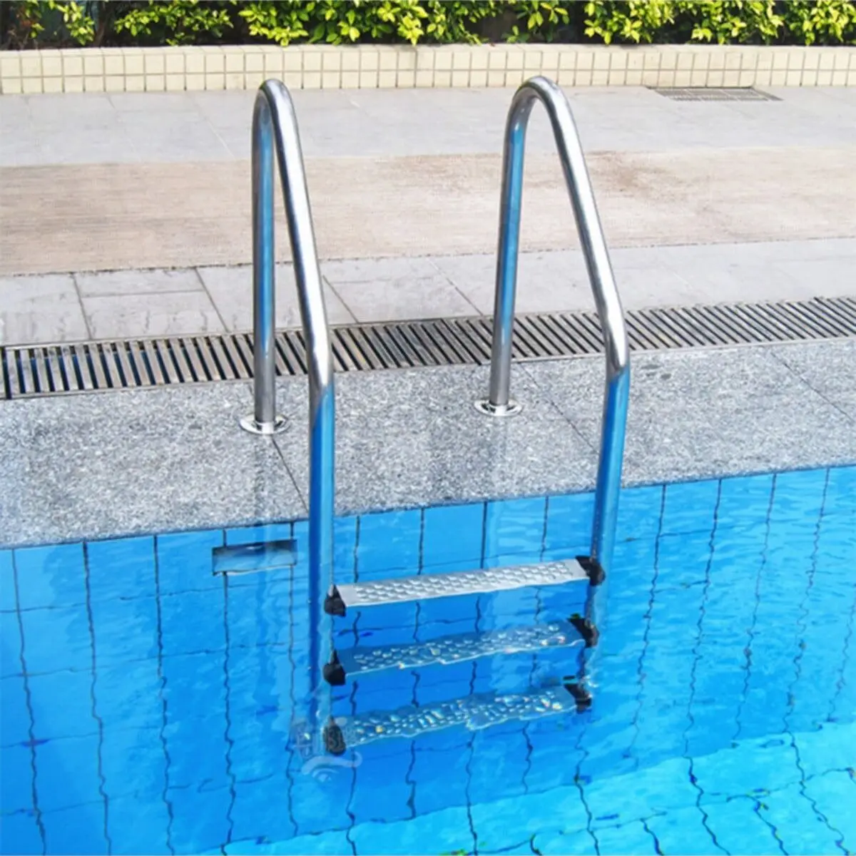 

3 Steps Standard Model Stainless Steel Pool Ladder FULL SET
