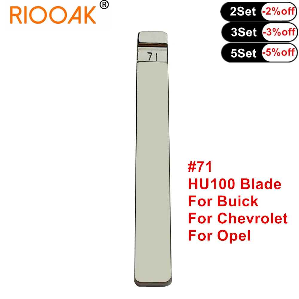 10pcs Flip KD Remote HU100 #71 Key Blade Buick Excelle GT Chevrolet CRUZE Cadillac Opel key case car key shell car remote key car key key shell