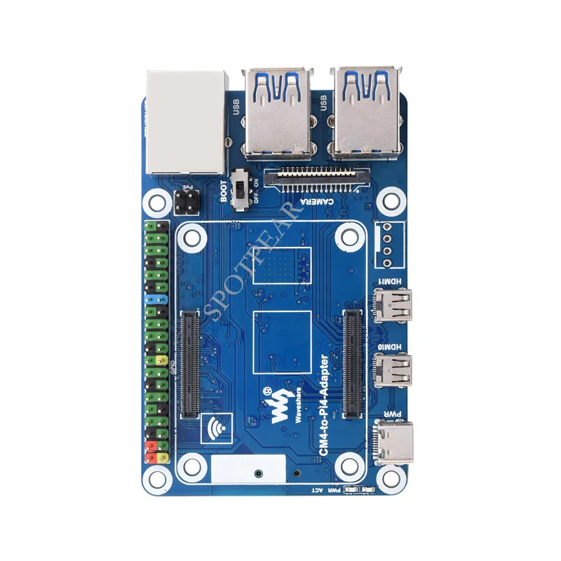 Raspberry pi Compute Module io Board Adaptador de Expansão Compatível com Raspberry pi 4b Tamanho Cm4 para Pi4 - Imagem 3