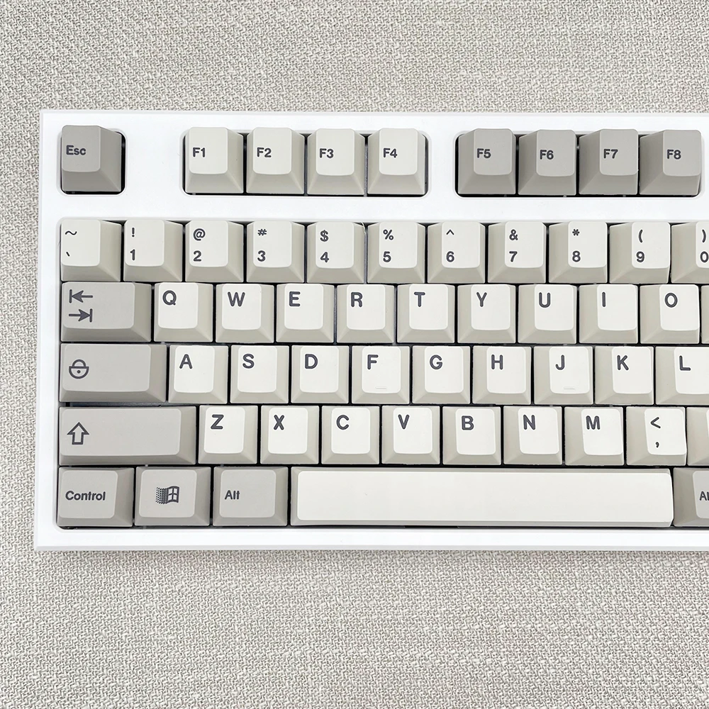 Keycap, Perfil Cereja Retro, ISO, 141 Caps Chave, DIY, DYE-SUB, 9009