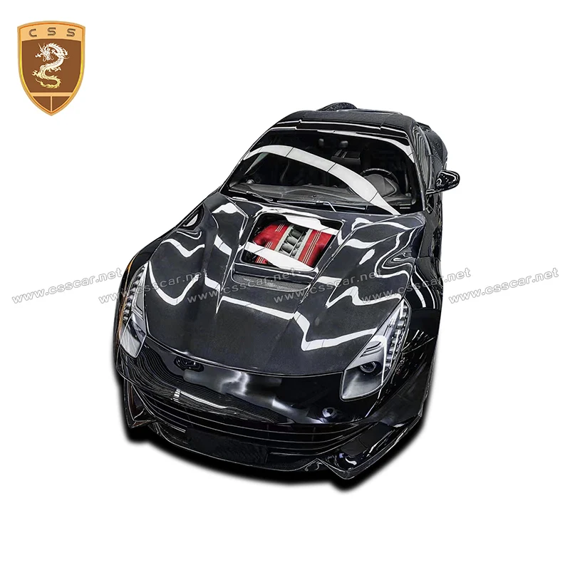 

Стеклянный колпачок из углеродного волокна для Ferrari F12, комплект колпачков для кузова автомобиля, внешние аксессуары, украшение автомобиля, стильная деталь для тюнинга