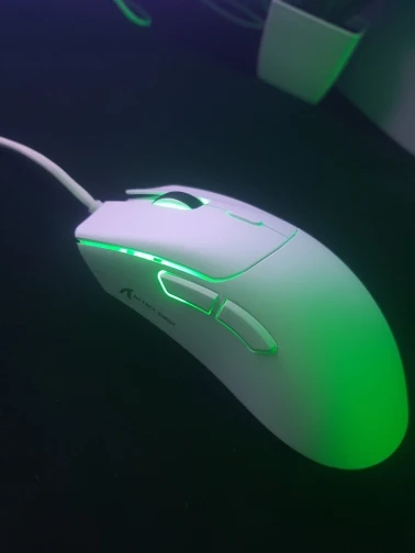 Ratón inalámbrico Attack Shark de 18000DPI, 1000 Hz, PAW3311, conexión multimodo Bluetooth, ratón macro para juegos R1 photo review