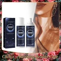 Highlighter Powder Spray Waterproof High Gloss Glitter Powder Long Lasting Brighten Sparkle Shimmer Party Shiny Glitter Spray 1
