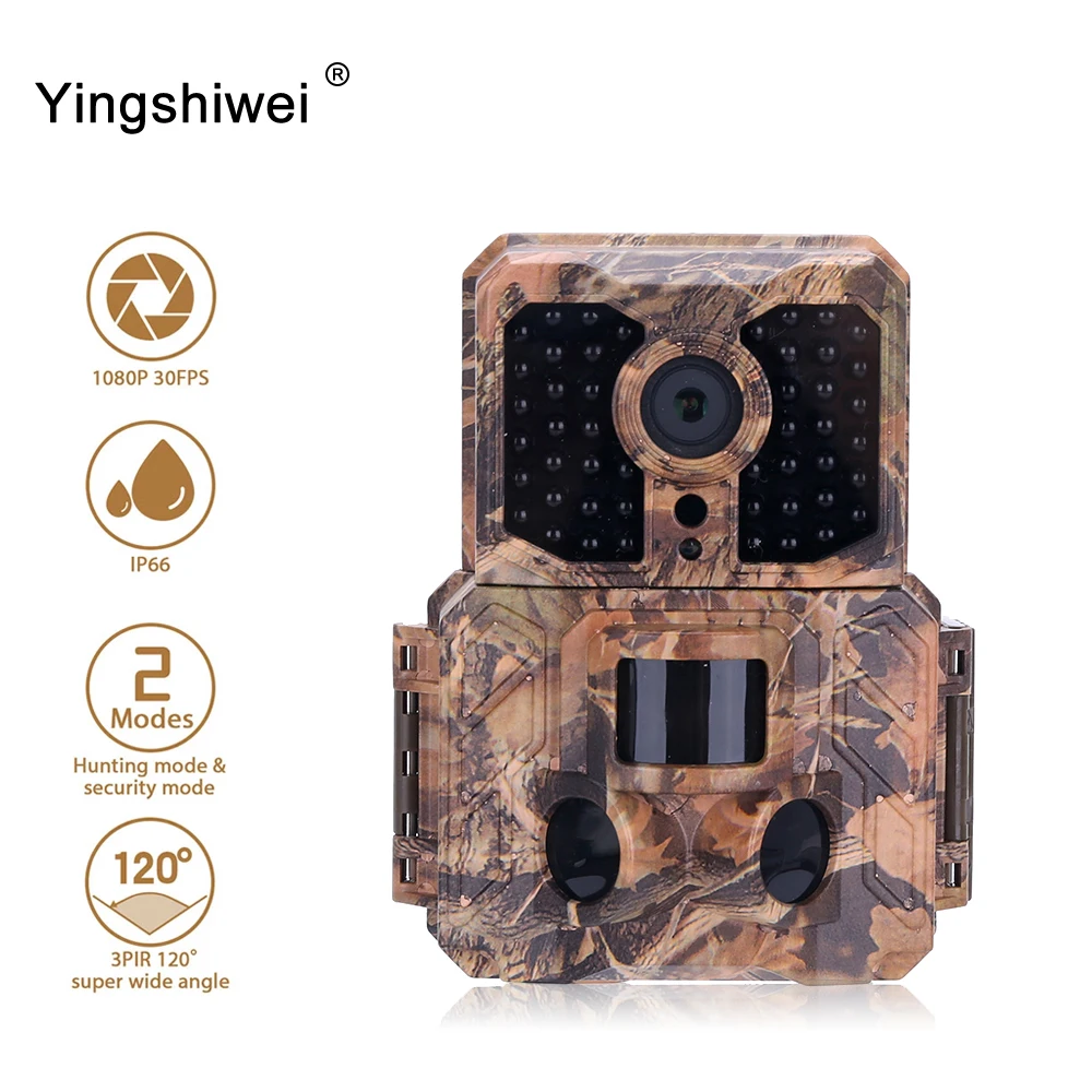 

Yingshiwei DL-24H WiFi Infrared Cam Wildlife Animal Motion Activated Thermal Hidden Wireless Video Monitor Trail Hunting Camera